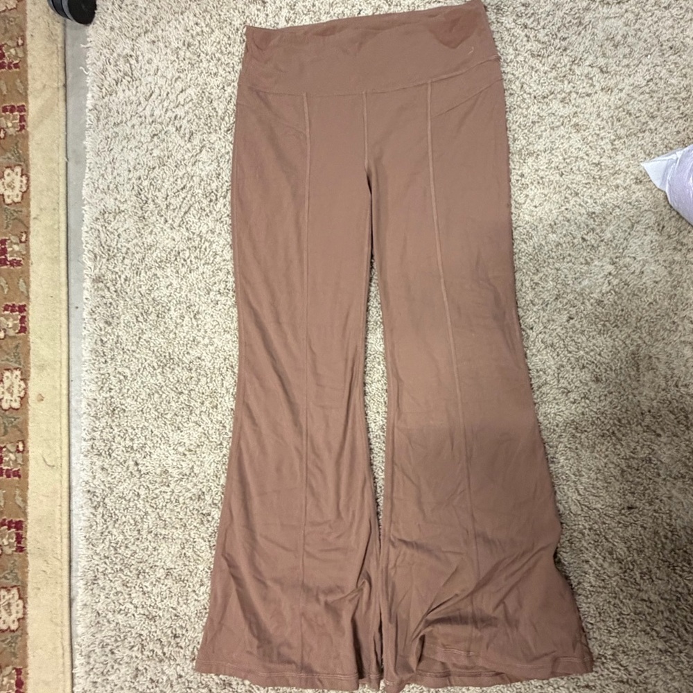 Joylab Brown/Tan Wide Leg Yoga Pants